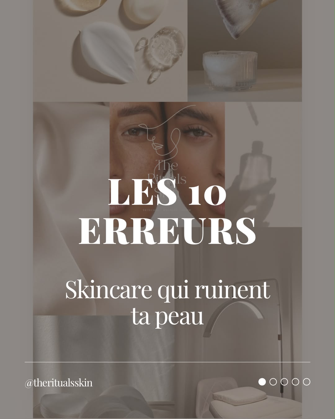 Les 10 erreurs qui ruinent ta peau